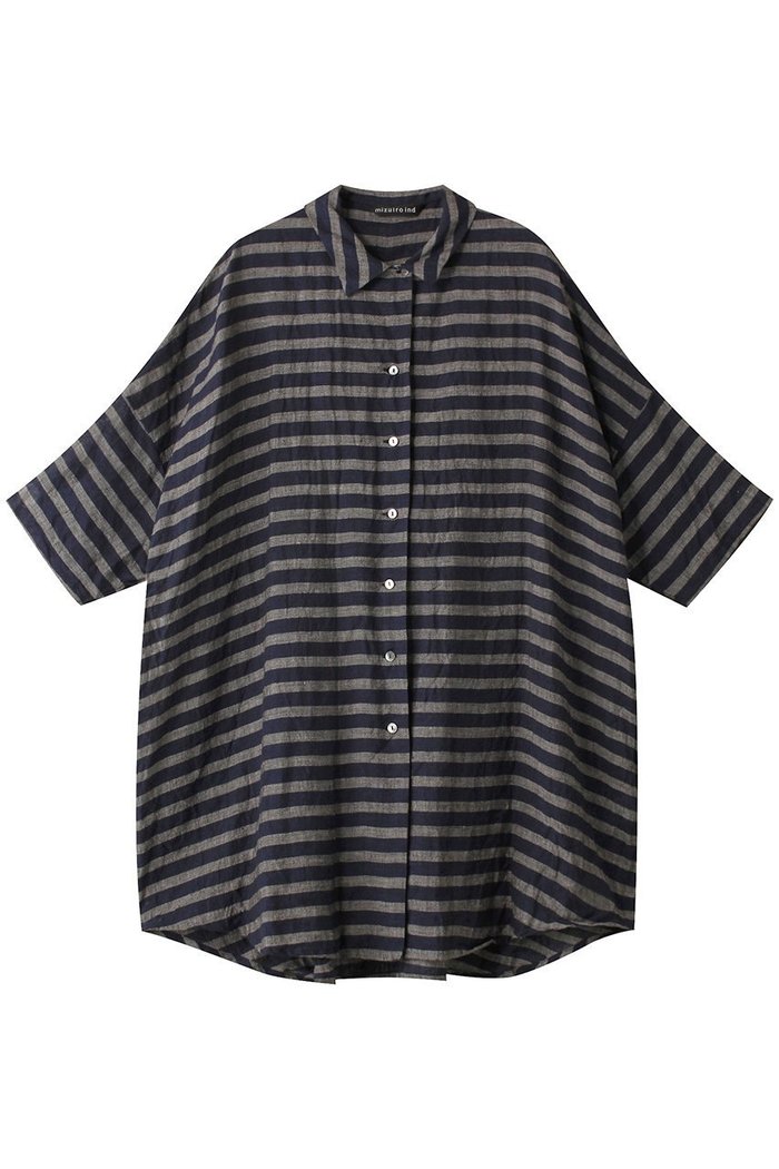 【ミズイロ インド/mizuiro ind】のBD linen wide shirt シャツ インテリア・キッズ・メンズ・レディースファッション・服の通販 founy(ファニー) https://founy.com/ ファッション Fashion レディースファッション Fashion for Women トップス・カットソー Cut & Sew Tops シャツ・ブラウス・オフィスカジュアル Elegant Blouses & Button-Ups ショート Short, Short Length スリーブ Sleeve, Long Sleeve / Short Sleeve ヘムライン Hemline, Bottom Cut ワイド Wide, Wide Fit 夏 Summer |ID: prp329100004607828 ipo3291000000032907115