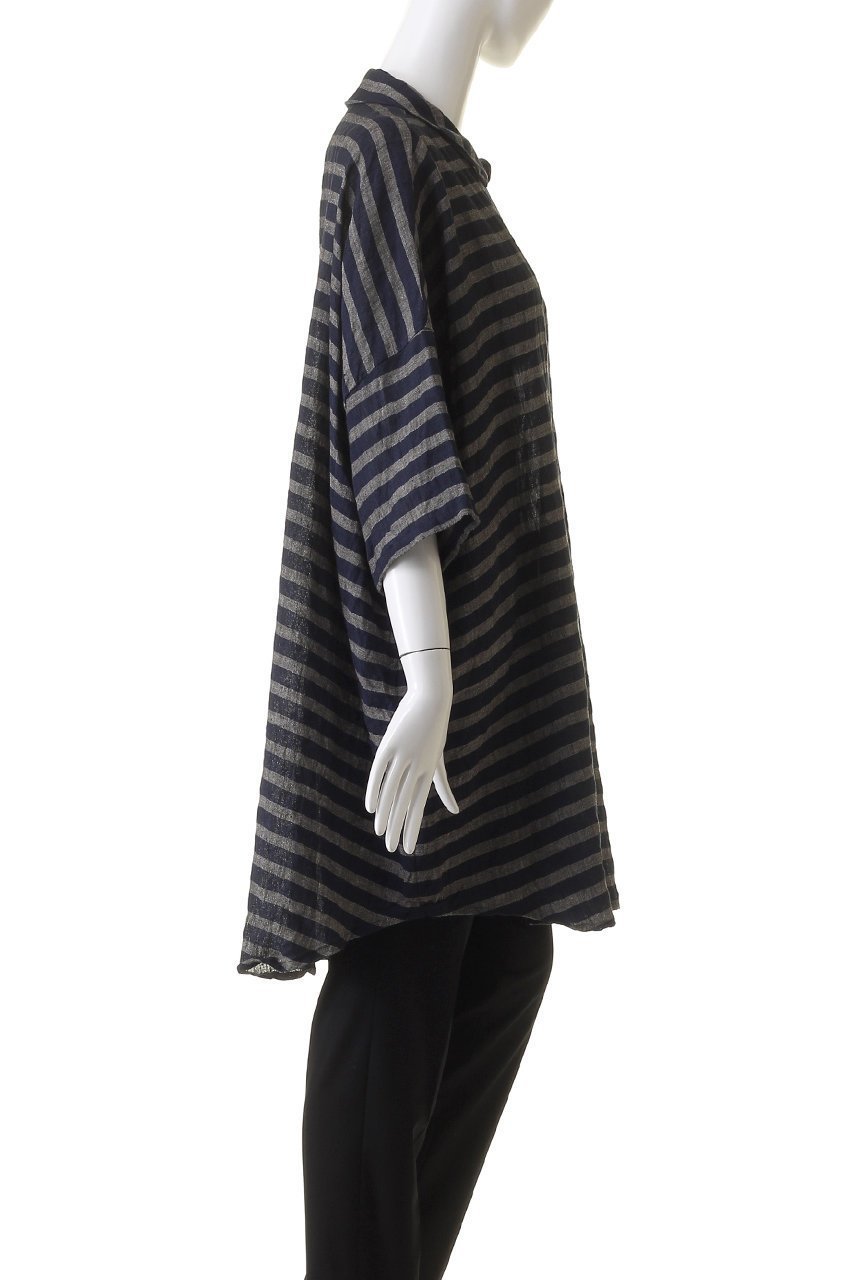 【ミズイロ インド/mizuiro ind】のBD linen wide shirt シャツ 人気、トレンドファッション・服の通販 founy(ファニー) 　ファッション　Fashion　レディースファッション　Fashion for Women　トップス・カットソー　Cut & Sew Tops　シャツ・ブラウス・オフィスカジュアル　Elegant Blouses & Button-Ups　ショート　Short, Short Length　スリーブ　Sleeve, Long Sleeve / Short Sleeve　ヘムライン　Hemline, Bottom Cut　ワイド　Wide, Wide Fit　夏　Summer　other-3|ID: prp329100004607828 ipo3291000000032907129