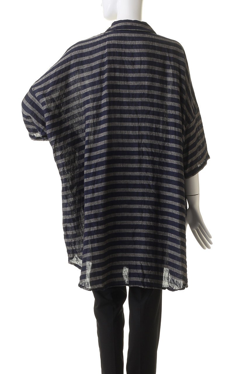 【ミズイロ インド/mizuiro ind】のBD linen wide shirt シャツ 人気、トレンドファッション・服の通販 founy(ファニー) 　ファッション　Fashion　レディースファッション　Fashion for Women　トップス・カットソー　Cut & Sew Tops　シャツ・ブラウス・オフィスカジュアル　Elegant Blouses & Button-Ups　ショート　Short, Short Length　スリーブ　Sleeve, Long Sleeve / Short Sleeve　ヘムライン　Hemline, Bottom Cut　ワイド　Wide, Wide Fit　夏　Summer　other-4|ID: prp329100004607828 ipo3291000000032907132