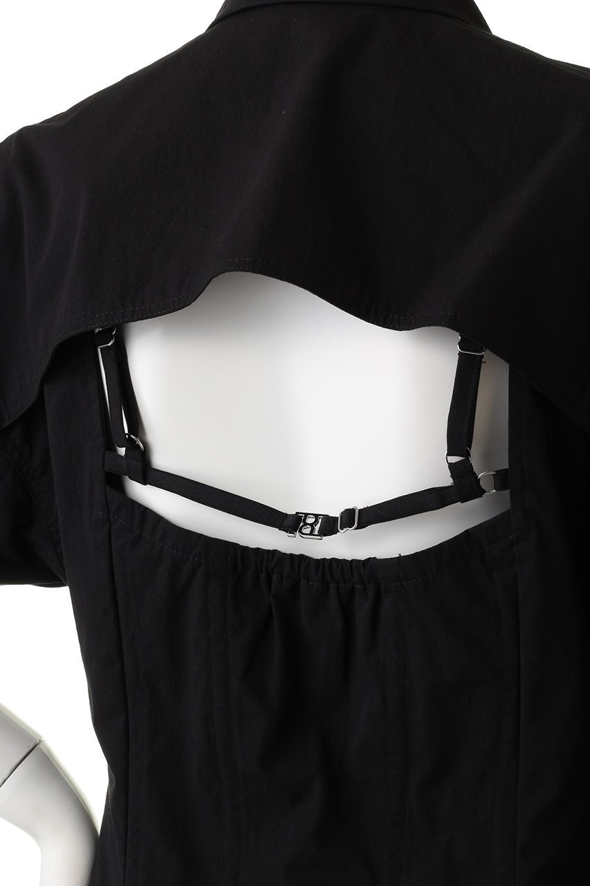 【プランク プロジェクト/PRANK PROJECT】のレースビスチェシャツ / Lace Bustier Shirt 人気、トレンドファッション・服の通販 founy(ファニー) 　ファッション　Fashion　レディースファッション　Fashion for Women　トップス・カットソー　Cut & Sew Tops　シャツ・ブラウス・オフィスカジュアル　Elegant Blouses & Button-Ups　ビスチェ　Bustiers & Corset Tops / Layered Bustier Style　おすすめ　Recommended / Our Picks　カッティング　Cutting Detail　ショート　Short, Short Length　スリーブ　Sleeve, Long Sleeve / Short Sleeve　タイプライター　Typewriter Fabric, Crisp Cotton　タンブラー　Tumbler, Travel Mug　ビスチェ　Bustier, Corset Top　フリンジ　Fringe, Tassel　メッシュ　Mesh, Net Fabric　リネン　Linen, Linen Fabric　レース　Lace, Lace Fabric　other-6|ID: prp329100004607829 ipo3291000000032907534