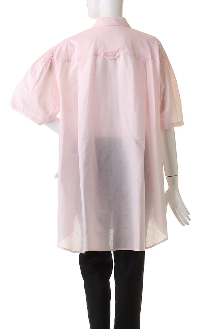 【ミディウミソリッド/MIDIUMISOLID】のhalf slv wide shirt シャツ 人気、トレンドファッション・服の通販 founy(ファニー) 　ファッション　Fashion　レディースファッション　Fashion for Women　トップス・カットソー　Cut & Sew Tops　シャツ・ブラウス・オフィスカジュアル　Elegant Blouses & Button-Ups　ショート　Short, Short Length　スリーブ　Sleeve, Long Sleeve / Short Sleeve　ワイド　Wide, Wide Fit　other-4|ID: prp329100004607833 ipo3291000000032908186