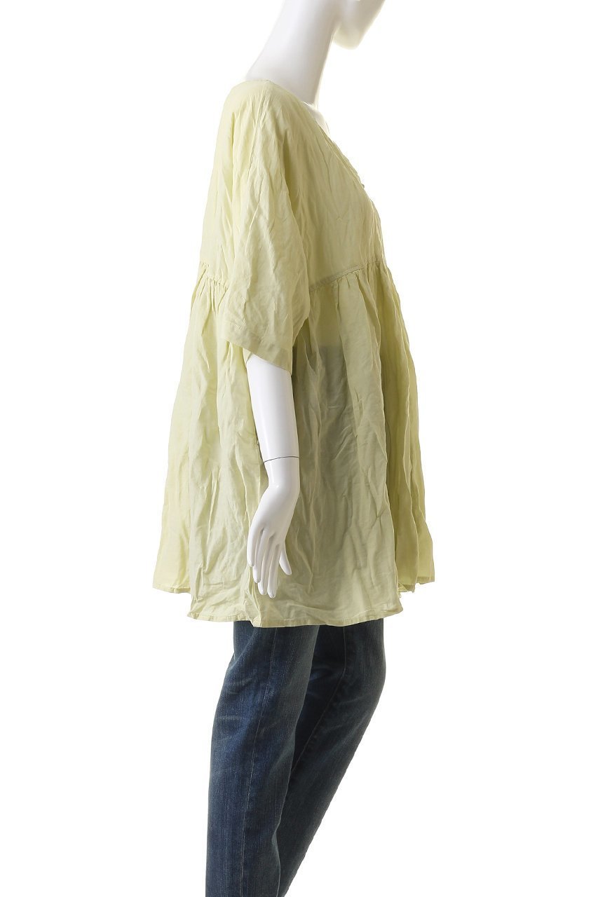 【ネストローブ/nest Robe】の2Wayチュニックブラウス 人気、トレンドファッション・服の通販 founy(ファニー) 　ファッション　Fashion　レディースファッション　Fashion for Women　トップス・カットソー　Cut & Sew Tops　シャツ・ブラウス・オフィスカジュアル　Elegant Blouses & Button-Ups　ギャザー　Gathered, Ruffled　ショート　Short, Short Length　シルク　Silk, 100% Silk　スリーブ　Sleeve, Long Sleeve / Short Sleeve　チュニック　Tunic, Long Top　フェミニン　Feminine, Girly　フロント　Front, Front Design　ポケット　Pocket, Pocket Detail　エレガント 上品　Elegant　夏　Summer　other-3|ID: prp329100004607838 ipo3291000000032909207