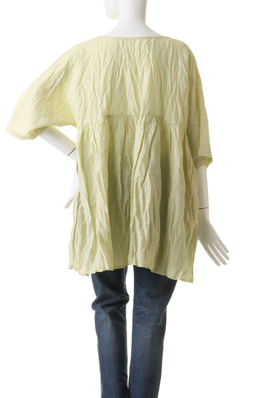 【ネストローブ/nest Robe】の2Wayチュニックブラウス 人気、トレンドファッション・服の通販 founy(ファニー) 　ファッション　Fashion　レディースファッション　Fashion for Women　トップス・カットソー　Cut & Sew Tops　シャツ・ブラウス・オフィスカジュアル　Elegant Blouses & Button-Ups　ギャザー　Gathered, Ruffled　ショート　Short, Short Length　シルク　Silk, 100% Silk　スリーブ　Sleeve, Long Sleeve / Short Sleeve　チュニック　Tunic, Long Top　フェミニン　Feminine, Girly　フロント　Front, Front Design　ポケット　Pocket, Pocket Detail　エレガント 上品　Elegant　夏　Summer　other-4|ID: prp329100004607838 ipo3291000000032909210