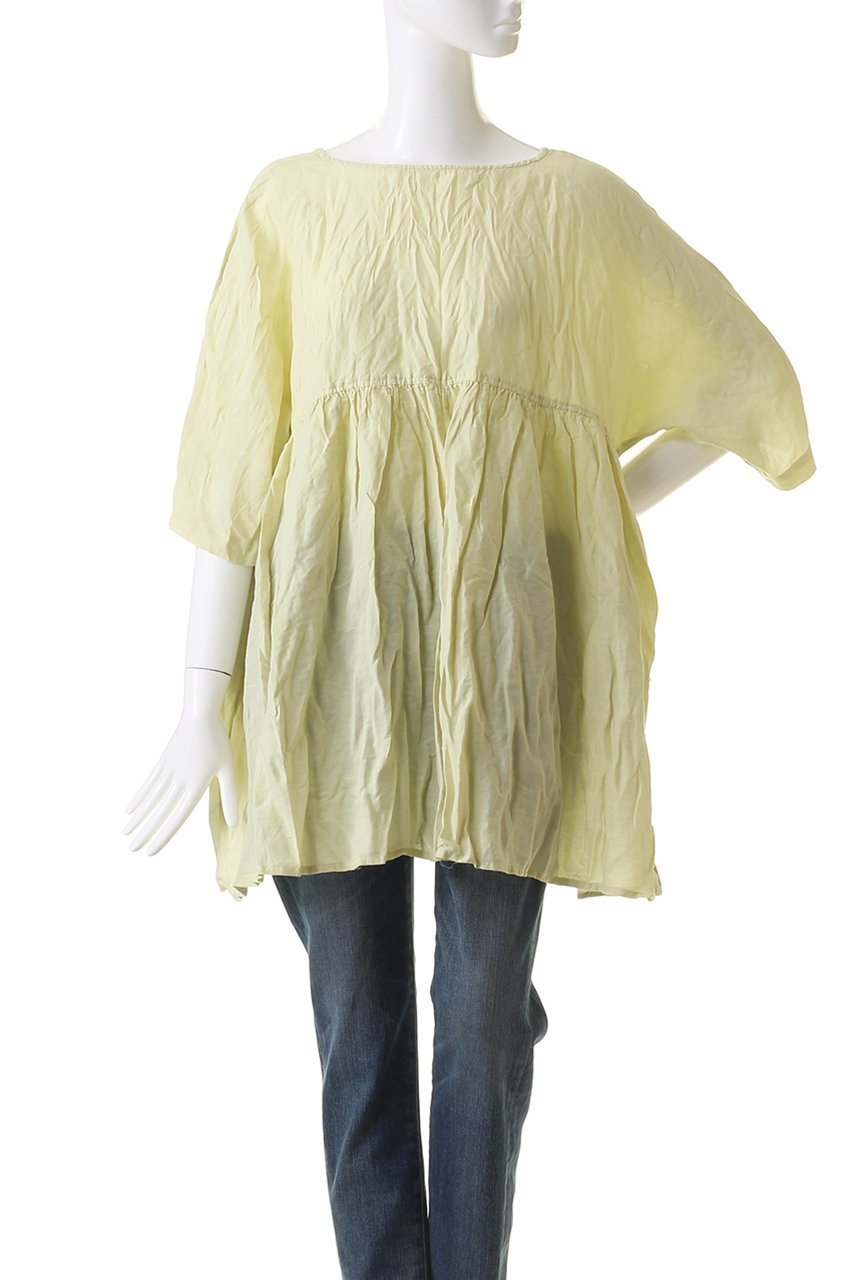 【ネストローブ/nest Robe】の2Wayチュニックブラウス 人気、トレンドファッション・服の通販 founy(ファニー) 　ファッション　Fashion　レディースファッション　Fashion for Women　トップス・カットソー　Cut & Sew Tops　シャツ・ブラウス・オフィスカジュアル　Elegant Blouses & Button-Ups　ギャザー　Gathered, Ruffled　ショート　Short, Short Length　シルク　Silk, 100% Silk　スリーブ　Sleeve, Long Sleeve / Short Sleeve　チュニック　Tunic, Long Top　フェミニン　Feminine, Girly　フロント　Front, Front Design　ポケット　Pocket, Pocket Detail　エレガント 上品　Elegant　夏　Summer　other-6|ID: prp329100004607838 ipo3291000000032909216