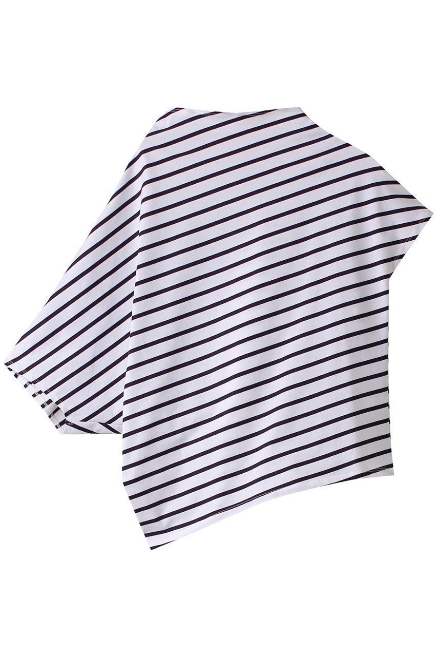 【ミズイロ インド/mizuiro ind】のBD asymmetry drape P/O プルオーバー インテリア・キッズ・メンズ・レディースファッション・服の通販 founy(ファニー) 　ファッション　Fashion　レディースファッション　Fashion for Women　トップス・カットソー　Cut & Sew Tops　シャツ・ブラウス・オフィスカジュアル　Elegant Blouses & Button-Ups　カジュアルプルオーバー・ニットトップス　Pullovers & Knit Tops / Casual Pullovers　アシンメトリー　Asymmetrical Style　コンパクト　Compact, Small Size　ショート　Short, Short Length　スリーブ　Sleeve, Long Sleeve / Short Sleeve　ドレープ　Drape, Draping Fabric　ハイネック　High Neck, Mock Neck　navy|ID: prp329100004607839 ipo3291000000032909474
