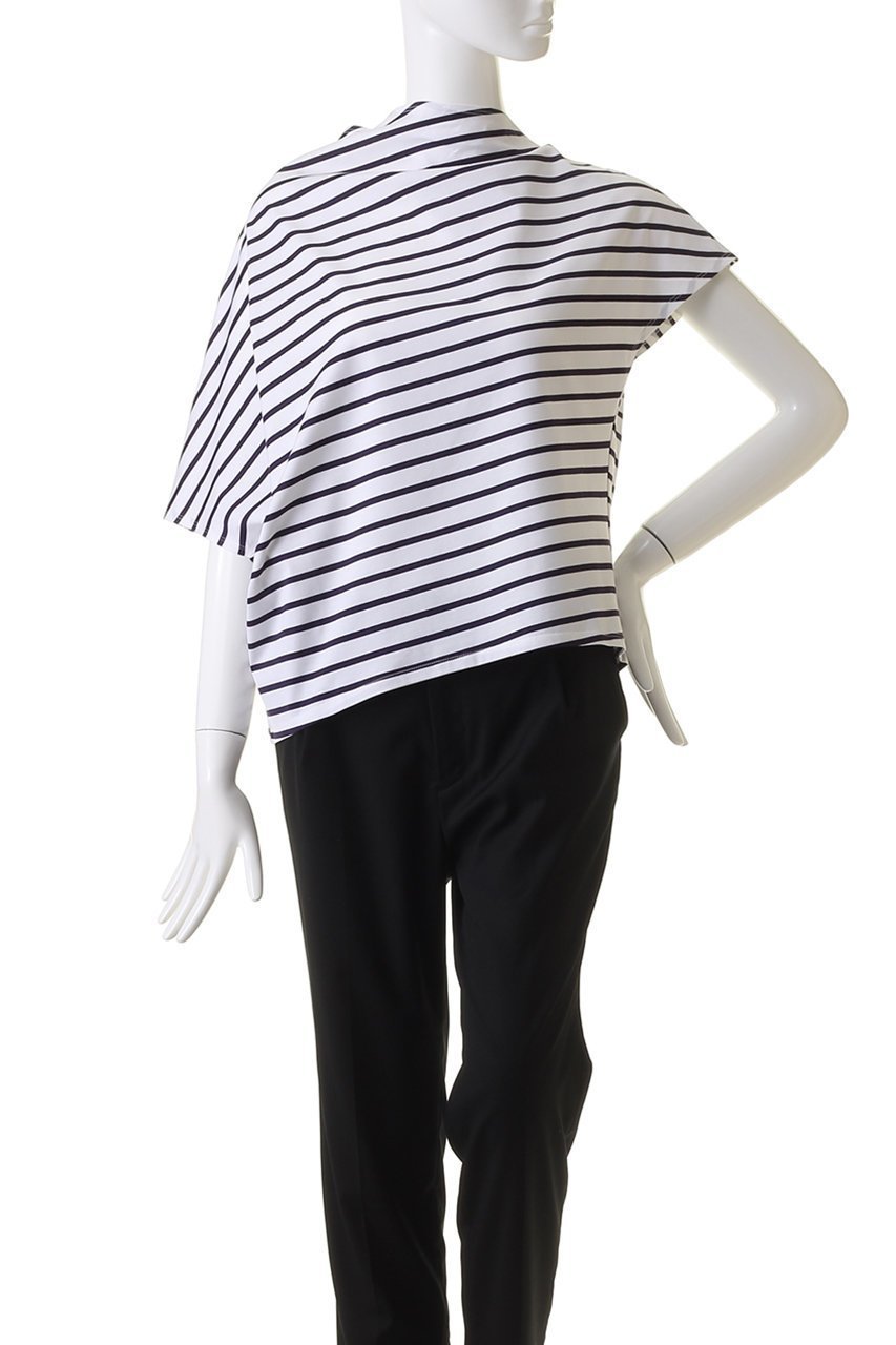【ミズイロ インド/mizuiro ind】のBD asymmetry drape P/O プルオーバー 人気、トレンドファッション・服の通販 founy(ファニー) 　ファッション　Fashion　レディースファッション　Fashion for Women　トップス・カットソー　Cut & Sew Tops　シャツ・ブラウス・オフィスカジュアル　Elegant Blouses & Button-Ups　カジュアルプルオーバー・ニットトップス　Pullovers & Knit Tops / Casual Pullovers　アシンメトリー　Asymmetrical Style　コンパクト　Compact, Small Size　ショート　Short, Short Length　スリーブ　Sleeve, Long Sleeve / Short Sleeve　ドレープ　Drape, Draping Fabric　ハイネック　High Neck, Mock Neck　other-2|ID: prp329100004607839 ipo3291000000032909481