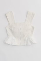 【プランク プロジェクト/PRANK PROJECT】のメモリーサテンコルセット / Memory Satin Corset WHT(ホワイト)|ID: prp329100004607841 ipo3291000000032909677