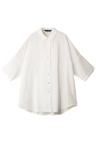 【ミズイロ インド/mizuiro ind】のhalf slv wide shirt シャツ off white|ID: prp329100004607842 ipo3291000000032909699