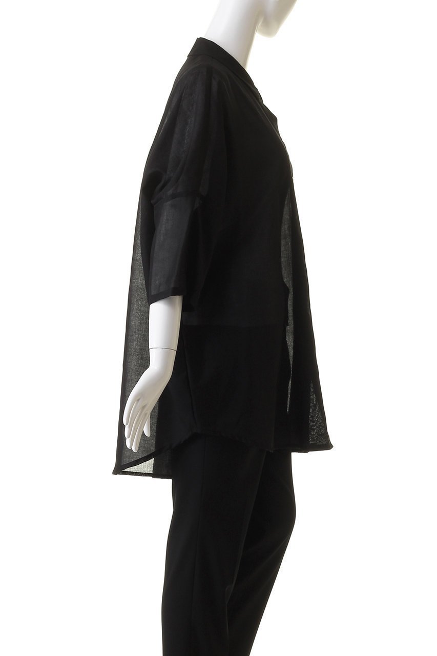 【ミズイロ インド/mizuiro ind】のhalf slv wide shirt シャツ 人気、トレンドファッション・服の通販 founy(ファニー) 　ファッション　Fashion　レディースファッション　Fashion for Women　トップス・カットソー　Cut & Sew Tops　シャツ・ブラウス・オフィスカジュアル　Elegant Blouses & Button-Ups　キャミ　Camisole, Cami Top　シアー　Sheer, See-Through　ショート　Short, Short Length　スリーブ　Sleeve, Long Sleeve / Short Sleeve　ワイド　Wide, Wide Fit　夏　Summer　other-3|ID: prp329100004607842 ipo3291000000032909723