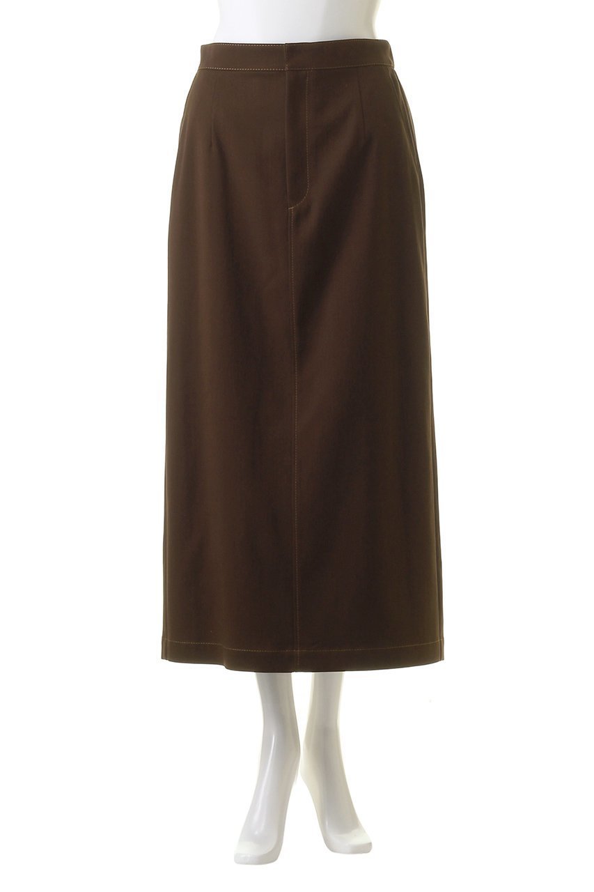 【アドーア/ADORE】のスラブツイルスカート 人気、トレンドファッション・服の通販 founy(ファニー) 　ファッション　Fashion　レディースファッション　Fashion for Women　スカート　Skirts　ロングスカート　Long Skirts / Maxi & Midi Skirts　クロップド　Cropped, Short Length　ツイル　Twist, Twisted Detail　ロング　Long, Long-Length　ワイド　Wide, Wide Fit　エレガント 上品　Elegant　再入荷　Restock / Back in Stock　other-2|ID: prp329100004607846 ipo3291000000034990241