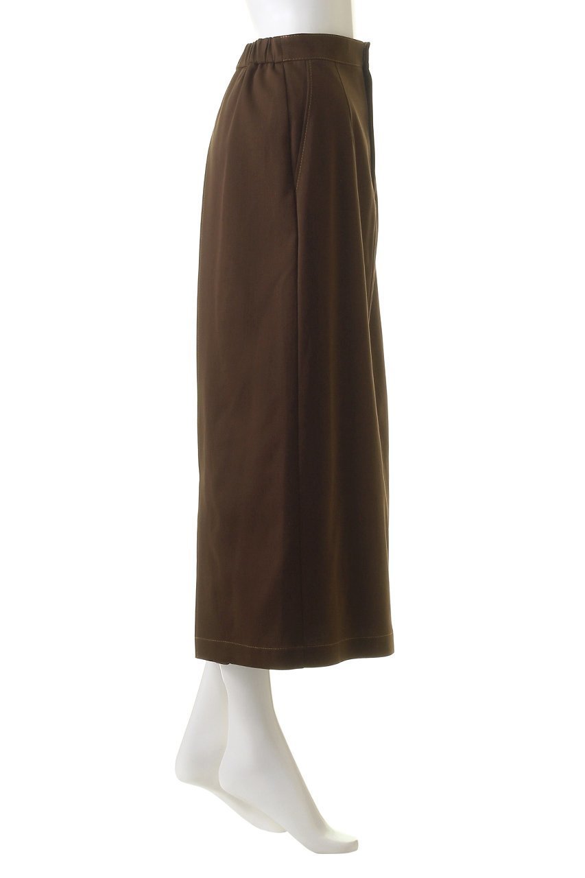 【アドーア/ADORE】のスラブツイルスカート 人気、トレンドファッション・服の通販 founy(ファニー) 　ファッション　Fashion　レディースファッション　Fashion for Women　スカート　Skirts　ロングスカート　Long Skirts / Maxi & Midi Skirts　クロップド　Cropped, Short Length　ツイル　Twist, Twisted Detail　ロング　Long, Long-Length　ワイド　Wide, Wide Fit　エレガント 上品　Elegant　再入荷　Restock / Back in Stock　other-3|ID: prp329100004607846 ipo3291000000034990242