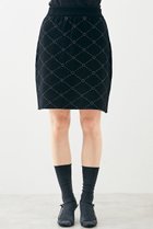 【マルティニーク/martinique】のウールジャガードスカート ブラック×ホワイト|ID: prp329100004607849 ipo3291000000035042730