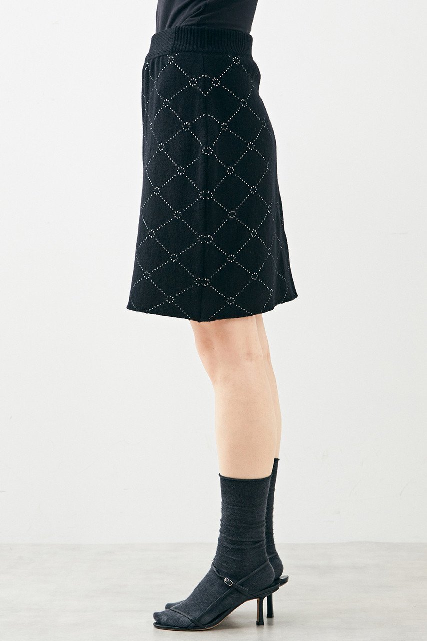 【マルティニーク/martinique】のウールジャガードスカート 人気、トレンドファッション・服の通販 founy(ファニー) 　ファッション　Fashion　レディースファッション　Fashion for Women　スカート　Skirts　ミニスカート　Mini Skirts　タイツ　Tights, Legwear　トレンド　Trend, Trending Now　バランス　Balance, Style Balance　ベスト　Vest, Waistcoat　ミニスカート　Mini Skirt, Short Skirt　other-2|ID: prp329100004607849 ipo3291000000035042731