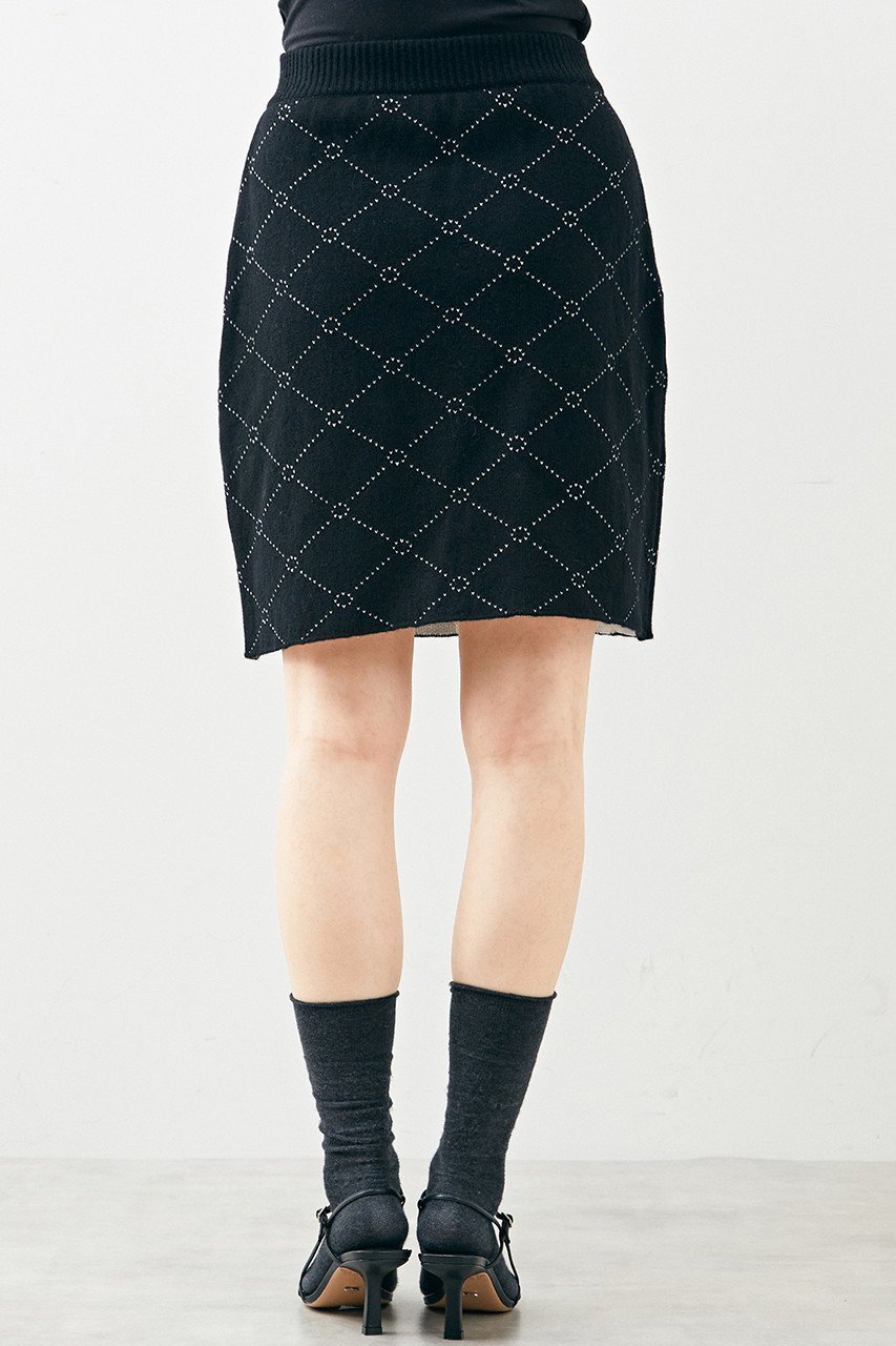 【マルティニーク/martinique】のウールジャガードスカート 人気、トレンドファッション・服の通販 founy(ファニー) 　ファッション　Fashion　レディースファッション　Fashion for Women　スカート　Skirts　ミニスカート　Mini Skirts　タイツ　Tights, Legwear　トレンド　Trend, Trending Now　バランス　Balance, Style Balance　ベスト　Vest, Waistcoat　ミニスカート　Mini Skirt, Short Skirt　other-3|ID: prp329100004607849 ipo3291000000035042732