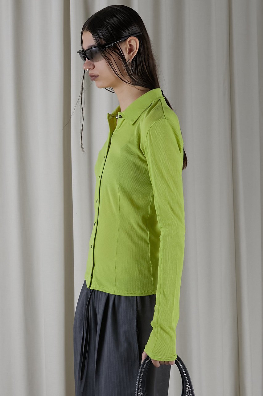 【プランク プロジェクト/PRANK PROJECT】のガーゼテレコシャツ / Gauze Teleco Shirt 人気、トレンドファッション・服の通販 founy(ファニー) 　ファッション　Fashion　レディースファッション　Fashion for Women　トップス・カットソー　Cut & Sew Tops　シャツ・ブラウス・オフィスカジュアル　Elegant Blouses & Button-Ups　スリーブ　Sleeve, Long Sleeve / Short Sleeve　スーピマ　Supima, Premium Cotton　テレコ　Ribbed, Rib Stitch　ロング　Long, Long-Length　夏　Summer　羽織　Haori, Light Jacket　other-8|ID: prp329100004607850 ipo3291000000032910476