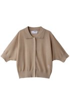 【スリー ドッツ/three dots】のシャイニーシアー ポロシャツ ゴールド|ID: prp329100004607852 ipo3291000000032910482