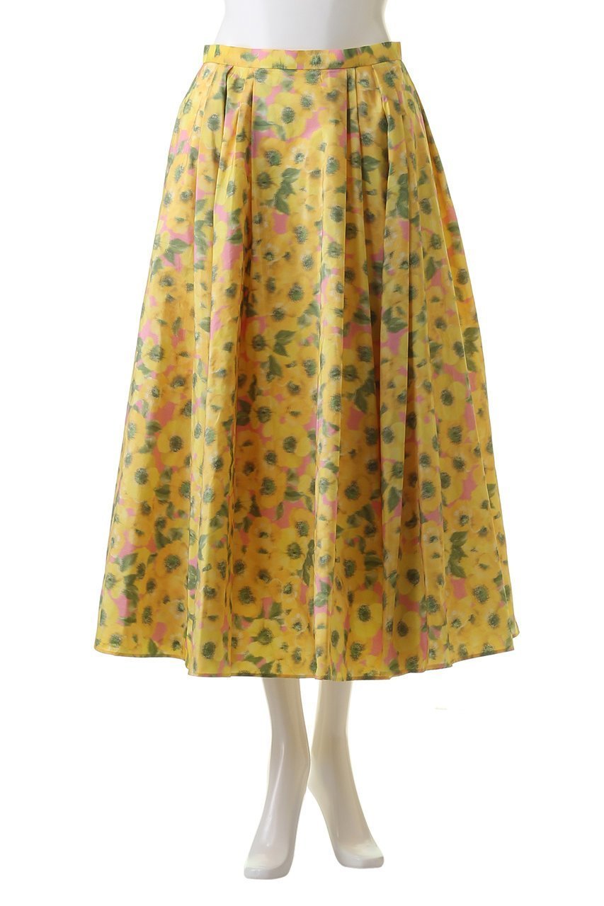 【デザイン ワークス/DESIGN WORKS】のホグシフラワースカート 人気、トレンドファッション・服の通販 founy(ファニー) 　ファッション　Fashion　レディースファッション　Fashion for Women　スカート　Skirts　ロングスカート　Long Skirts / Maxi & Midi Skirts　フェミニン　Feminine, Girly　フラワー　Flower, Floral　プリント　Print, Printed Pattern　ランダム　Random, Irregular　ロング　Long, Long-Length　other-2|ID: prp329100004607855 ipo3291000000032910609