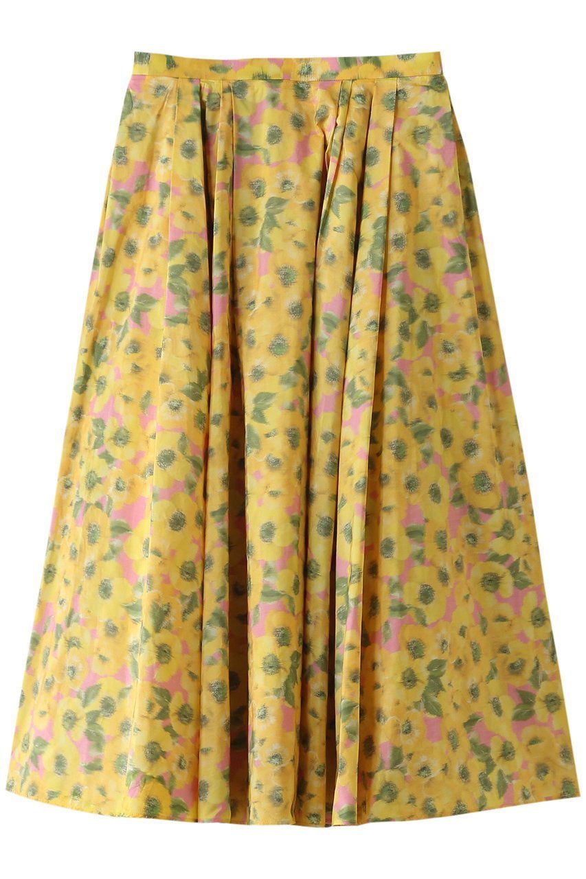 【デザイン ワークス/DESIGN WORKS】のホグシフラワースカート 人気、トレンドファッション・服の通販 founy(ファニー) 　ファッション　Fashion　レディースファッション　Fashion for Women　スカート　Skirts　ロングスカート　Long Skirts / Maxi & Midi Skirts　フェミニン　Feminine, Girly　フラワー　Flower, Floral　プリント　Print, Printed Pattern　ランダム　Random, Irregular　ロング　Long, Long-Length　 other-1|ID: prp329100004607855 ipo3291000000035691091