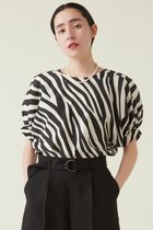 【マルティニーク/martinique】の(セットアップ対応可)ゼブラプリントプルオーバー ホワイト×ブラック|ID: prp329100004607857 ipo3291000000032910642