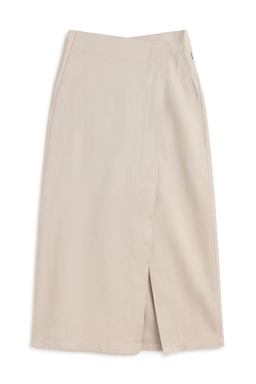 【エコアルフ/ECOALF】のSHIRO スリット スカート / SHIRO SKIRT WOMAN 人気、トレンドファッション・服の通販 founy(ファニー) 　ファッション　Fashion　レディースファッション　Fashion for Women　スカート　Skirts　ロングスカート　Long Skirts / Maxi & Midi Skirts　なめらか　Smooth, Silky Texture　カッティング　Cutting Detail　シンプル　Simple, Minimal　スリット　Slit, Slit Detail　フォルム　Silhouette, Form　ベーシック　Basic, Essential　リネン　Linen, Linen Fabric　ロング　Long, Long-Length　 other-1|ID: prp329100004607858 ipo3291000000035691097