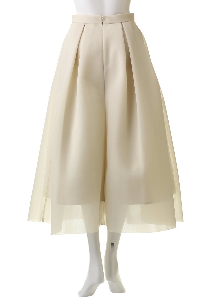 【クラネ/CLANE】のSHEER RUSSELL VOLUME FLARE SKIRT/スカート 人気、トレンドファッション・服の通販 founy(ファニー) 　ファッション　Fashion　レディースファッション　Fashion for Women　スカート　Skirts　ロングスカート　Long Skirts / Maxi & Midi Skirts　クッション　Cushion, Throw Pillow　コンパクト　Compact, Small Size　シアー　Sheer, See-Through　ダブル　Double, Double-Breasted　フォルム　Silhouette, Form　フレア　Flare, Flared　ラッセル　Raschel, Raschel Lace　ロング　Long, Long-Length　other-4|ID: prp329100004607863 ipo3291000000032911066