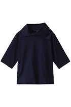 【ミズイロ インド/mizuiro ind】のdrape collar P/O プルオーバー navy|ID: prp329100004607864 ipo3291000000032911098