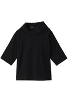 【ミズイロ インド/mizuiro ind】のdrape collar P/O プルオーバー black|ID: prp329100004607864 ipo3291000000032911104