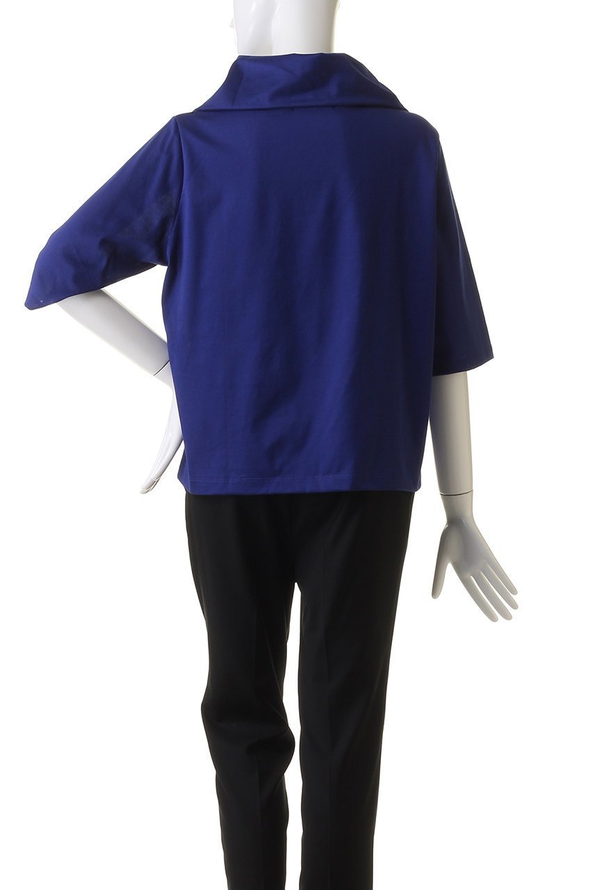 【ミズイロ インド/mizuiro ind】のdrape collar P/O プルオーバー 人気、トレンドファッション・服の通販 founy(ファニー) 　ファッション　Fashion　レディースファッション　Fashion for Women　トップス・カットソー　Cut & Sew Tops　シャツ・ブラウス・オフィスカジュアル　Elegant Blouses & Button-Ups　カジュアルプルオーバー・ニットトップス　Pullovers & Knit Tops / Casual Pullovers　ショート　Short, Short Length　スリーブ　Sleeve, Long Sleeve / Short Sleeve　ボトム　Bottoms, Lower Wear　エレガント 上品　Elegant　other-4|ID: prp329100004607864 ipo3291000000032911113