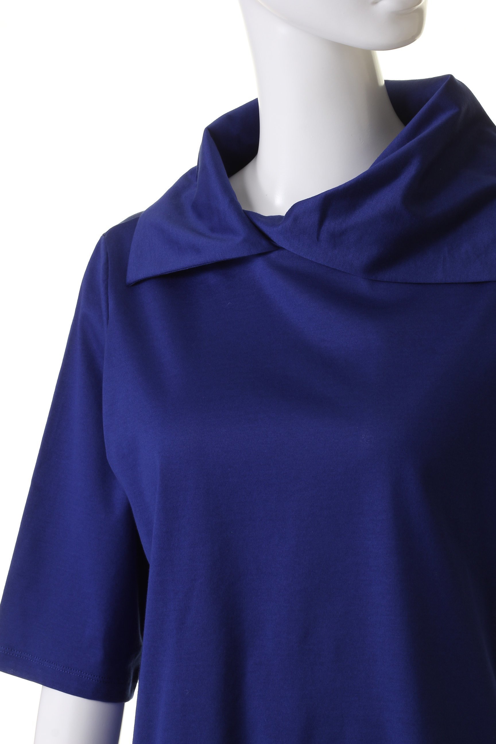 【ミズイロ インド/mizuiro ind】のdrape collar P/O プルオーバー 人気、トレンドファッション・服の通販 founy(ファニー) 　ファッション　Fashion　レディースファッション　Fashion for Women　トップス・カットソー　Cut & Sew Tops　シャツ・ブラウス・オフィスカジュアル　Elegant Blouses & Button-Ups　カジュアルプルオーバー・ニットトップス　Pullovers & Knit Tops / Casual Pullovers　ショート　Short, Short Length　スリーブ　Sleeve, Long Sleeve / Short Sleeve　ボトム　Bottoms, Lower Wear　エレガント 上品　Elegant　other-5|ID: prp329100004607864 ipo3291000000032911116