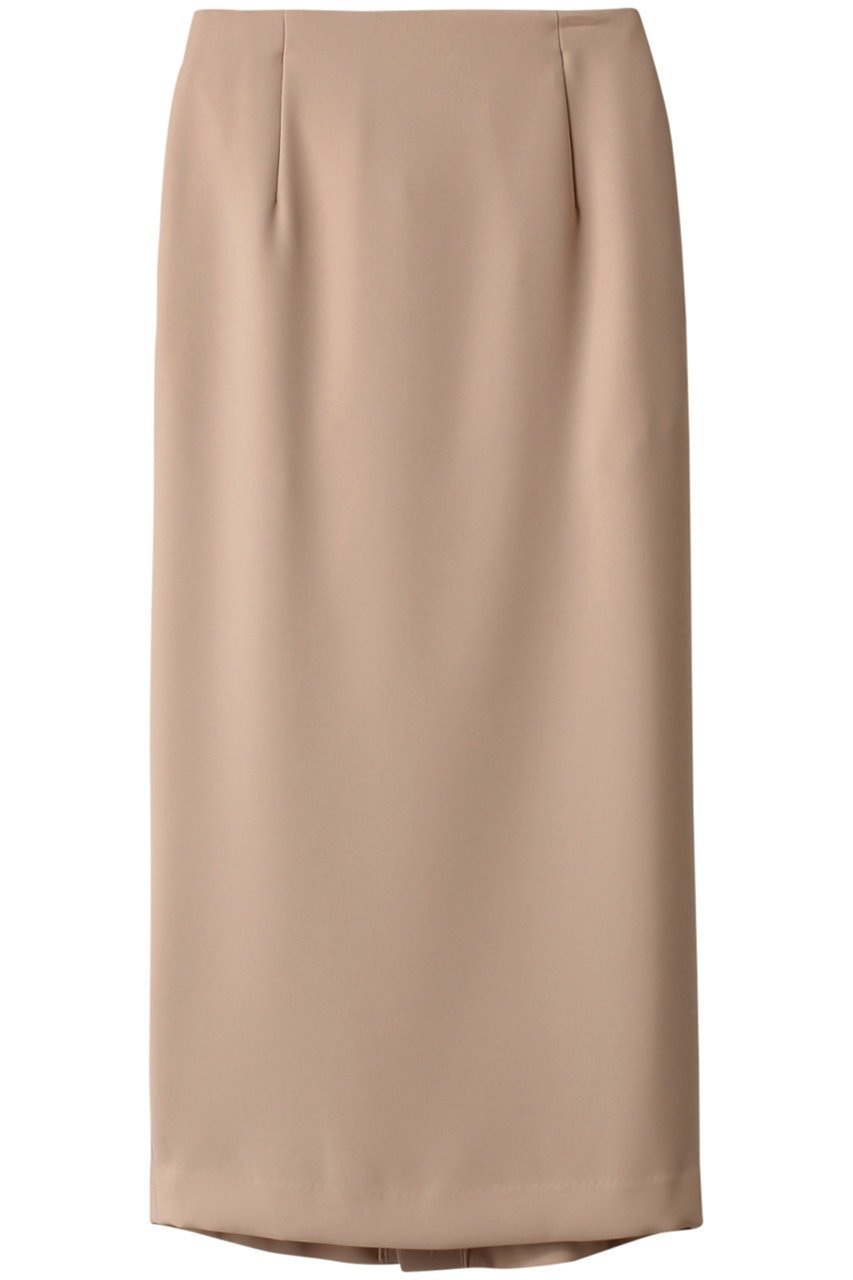 【エリオポール/heliopole】のシルキーダブルツイルリーンスカート インテリア・キッズ・メンズ・レディースファッション・服の通販 founy(ファニー) 　ファッション　Fashion　レディースファッション　Fashion for Women　スカート　Skirts　ロングスカート　Long Skirts / Maxi & Midi Skirts　シンプル　Simple, Minimal　ベーシック　Basic, Essential　ロング　Long, Long-Length　エレガント 上品　Elegant　ベージュ|ID: prp329100004607865 ipo3291000000035057348