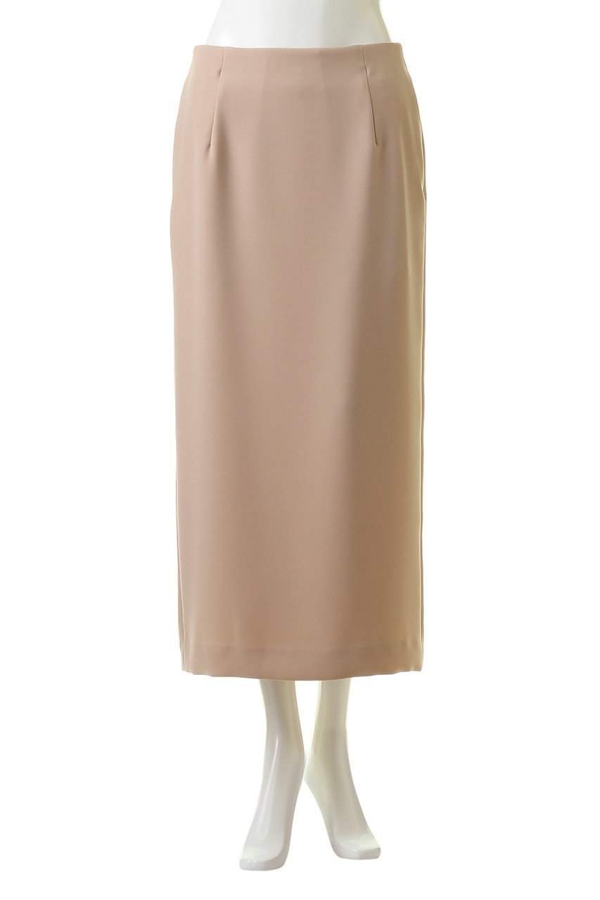 【エリオポール/heliopole】のシルキーダブルツイルリーンスカート 人気、トレンドファッション・服の通販 founy(ファニー) 　ファッション　Fashion　レディースファッション　Fashion for Women　スカート　Skirts　ロングスカート　Long Skirts / Maxi & Midi Skirts　シンプル　Simple, Minimal　ベーシック　Basic, Essential　ロング　Long, Long-Length　エレガント 上品　Elegant　other-2|ID: prp329100004607865 ipo3291000000035273224