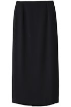 【エリオポール/heliopole】のシルキーダブルツイルリーンスカート ブラック|ID: prp329100004607865 ipo3291000000036030319