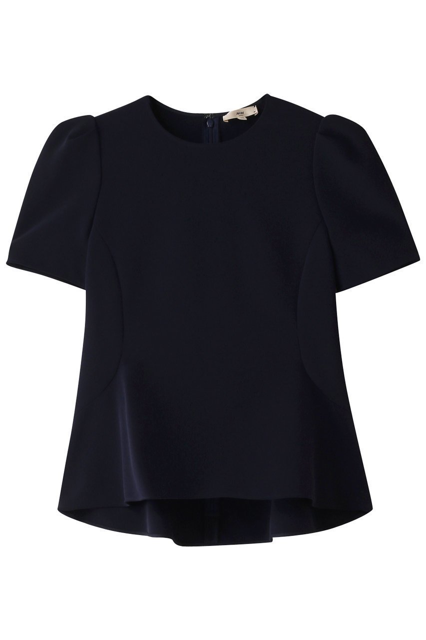 【エムダブリュー/MW】のペプラム パフスリーブ ブラウス 人気、トレンドファッション・服の通販 founy(ファニー) 　ファッション　Fashion　レディースファッション　Fashion for Women　トップス・カットソー　Cut & Sew Tops　シャツ・ブラウス・オフィスカジュアル　Elegant Blouses & Button-Ups　おすすめ　Recommended / Our Picks　ショート　Short, Short Length　ストレッチ　Stretch, Stretchy Fabric　スリーブ　Sleeve, Long Sleeve / Short Sleeve　セットアップ　Set-Up, Coordinated Outfit　ペプラム　Peplum, Flared Hem　 other-1|ID: prp329100004607868 ipo3291000000032911336