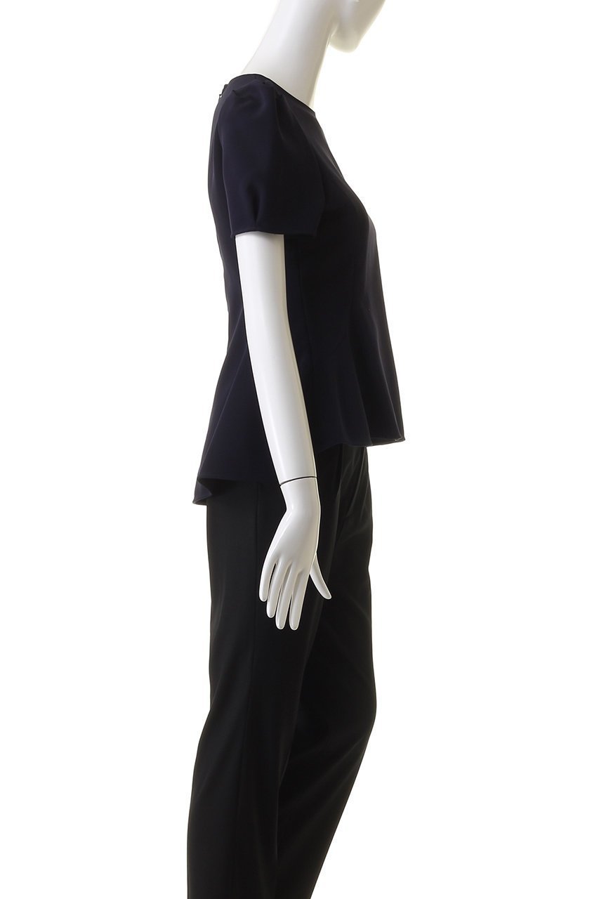 【エムダブリュー/MW】のペプラム パフスリーブ ブラウス 人気、トレンドファッション・服の通販 founy(ファニー) 　ファッション　Fashion　レディースファッション　Fashion for Women　トップス・カットソー　Cut & Sew Tops　シャツ・ブラウス・オフィスカジュアル　Elegant Blouses & Button-Ups　おすすめ　Recommended / Our Picks　ショート　Short, Short Length　ストレッチ　Stretch, Stretchy Fabric　スリーブ　Sleeve, Long Sleeve / Short Sleeve　セットアップ　Set-Up, Coordinated Outfit　ペプラム　Peplum, Flared Hem　other-3|ID: prp329100004607868 ipo3291000000032911347