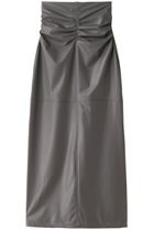【プランク プロジェクト/PRANK PROJECT】のシンセティックレザーマキシスカート / Synthetic Leather Maxi Skirt GRY(グレー)|ID: prp329100004607871 ipo3291000000034423765