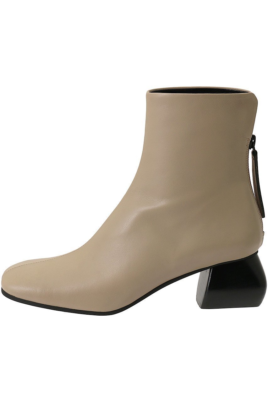 【ピアッカセッテ/ph7+】のバックファスナーショートブーツ インテリア・キッズ・メンズ・レディースファッション・服の通販 founy(ファニー) 　ファッション　Fashion　レディースファッション　Fashion for Women　バッグ　Bags　ショート　Short, Short Length　シンプル　Simple, Minimal　定番　Standard, Basic Item　トープ|ID: prp329100004607878 ipo3291000000036003932