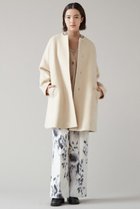 【マルティニーク/martinique】のドロップショルダーノーカラーコート ライトベージュ|ID: prp329100004607883 ipo3291000000032911796