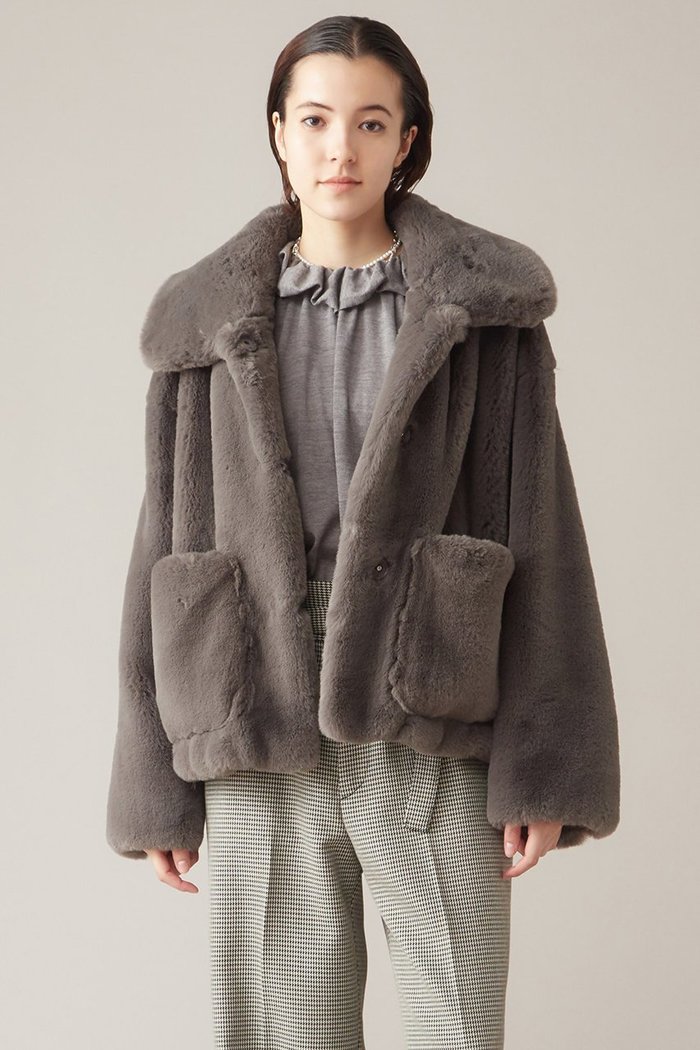 【マルティニーク/martinique】の【jakke】TRACI COAT インテリア・キッズ・メンズ・レディースファッション・服の通販 founy(ファニー) https://founy.com/ ファッション Fashion レディースファッション Fashion for Women アウター Coat / Outerwear Collection コート・ロングコート・ピーコート Long Coats, Peacoats & More エレガント 上品 Elegant クール Cool, Chic ショート Short, Short Length バランス Balance, Style Balance ポケット Pocket, Pocket Detail リアル Real, Realistic |ID: prp329100004607885 ipo3291000000032911827