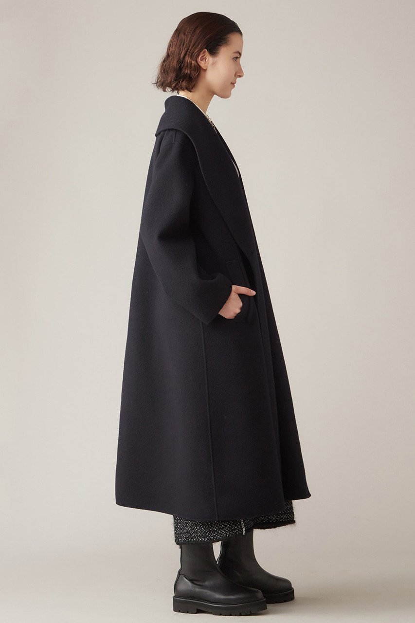 【マルティニーク/martinique】のショールカラーコート 人気、トレンドファッション・服の通販 founy(ファニー) 　ファッション　Fashion　レディースファッション　Fashion for Women　アウター　Coat / Outerwear Collection　コート・ロングコート・ピーコート　Long Coats, Peacoats & More　ショール　Shawl, Wrap　ロング　Long, Long-Length　定番　Standard, Basic Item　other-2|ID: prp329100004607893 ipo3291000000032912310