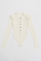 【プランク プロジェクト/PRANK PROJECT】のポロボディスーツ / Polo Bodysuit WHT(ホワイト)|ID: prp329100004607896 ipo3291000000032912454