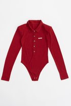【プランク プロジェクト/PRANK PROJECT】のポロボディスーツ / Polo Bodysuit RED(レッド)|ID: prp329100004607896 ipo3291000000034421466