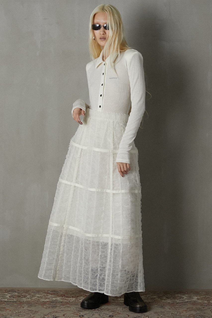 【プランク プロジェクト/PRANK PROJECT】のポロボディスーツ / Polo Bodysuit 人気、トレンドファッション・服の通販 founy(ファニー) ファッション Fashion レディースファッション Fashion for Women トップス・カットソー Cut & Sew Tops シャツ・ブラウス・オフィスカジュアル Elegant Blouses & Button-Ups ロングTシャツ・Tシャツ Longline T-Shirts & Tees カットソー・ベーシックTシャツ Cut-and-Sewn Tops / Stretch Tees & Basics カッティング Cutting Detail シンプル Simple, Minimal スリーブ Sleeve, Long Sleeve / Short Sleeve スーツ Suit, Formalwear テレコ Ribbed, Rib Stitch ポロシャツ Polo Shirt, Collared Tee ロング Long, Long-Length other-7|ID: prp329100004607896 ipo3291000000034421473