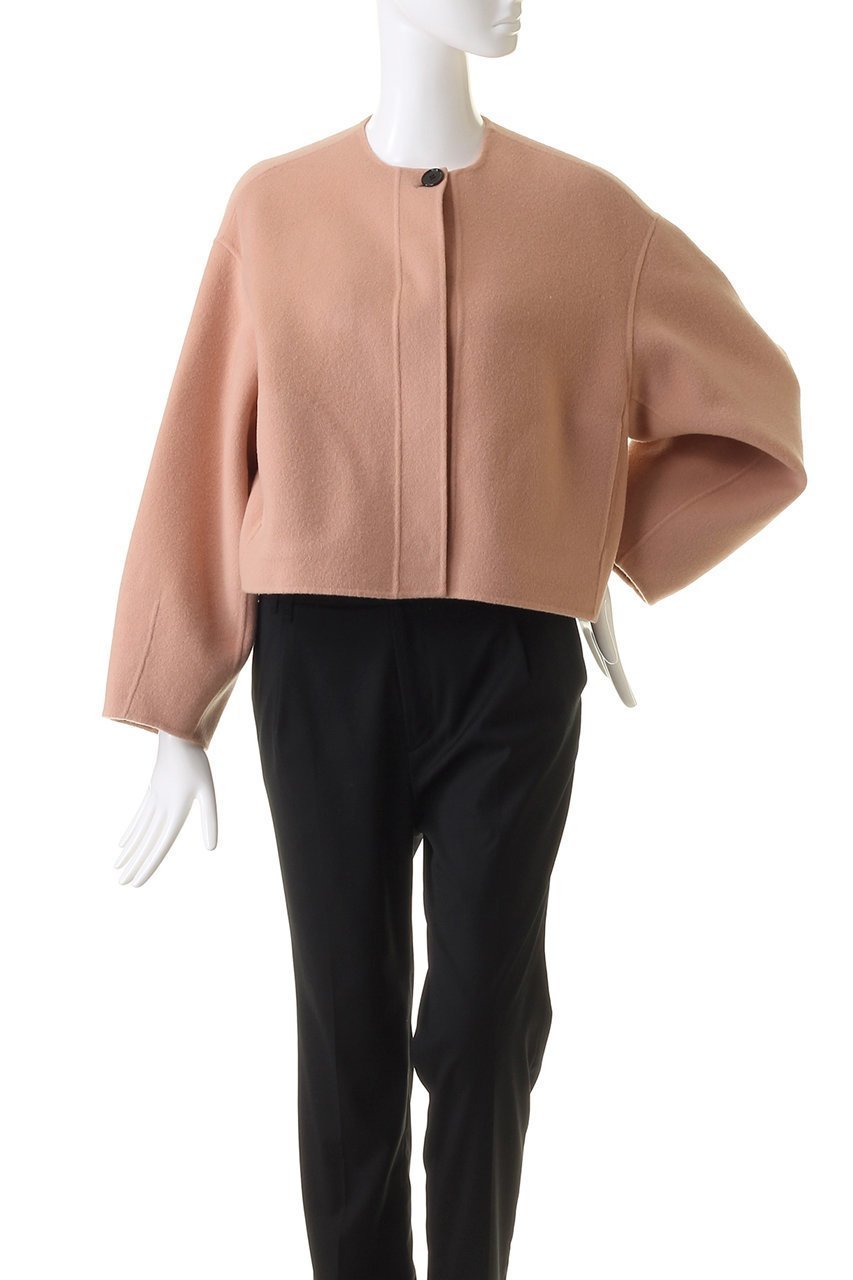【マルティニーク/martinique】のクロップドコート 人気、トレンドファッション・服の通販 founy(ファニー) 　ファッション　Fashion　レディースファッション　Fashion for Women　アウター　Coat / Outerwear Collection　コート・ロングコート・ピーコート　Long Coats, Peacoats & More　ショート　Short, Short Length　シンプル　Simple, Minimal　トレンド　Trend, Trending Now　定番　Standard, Basic Item　other-2|ID: prp329100004607897 ipo3291000000032912610