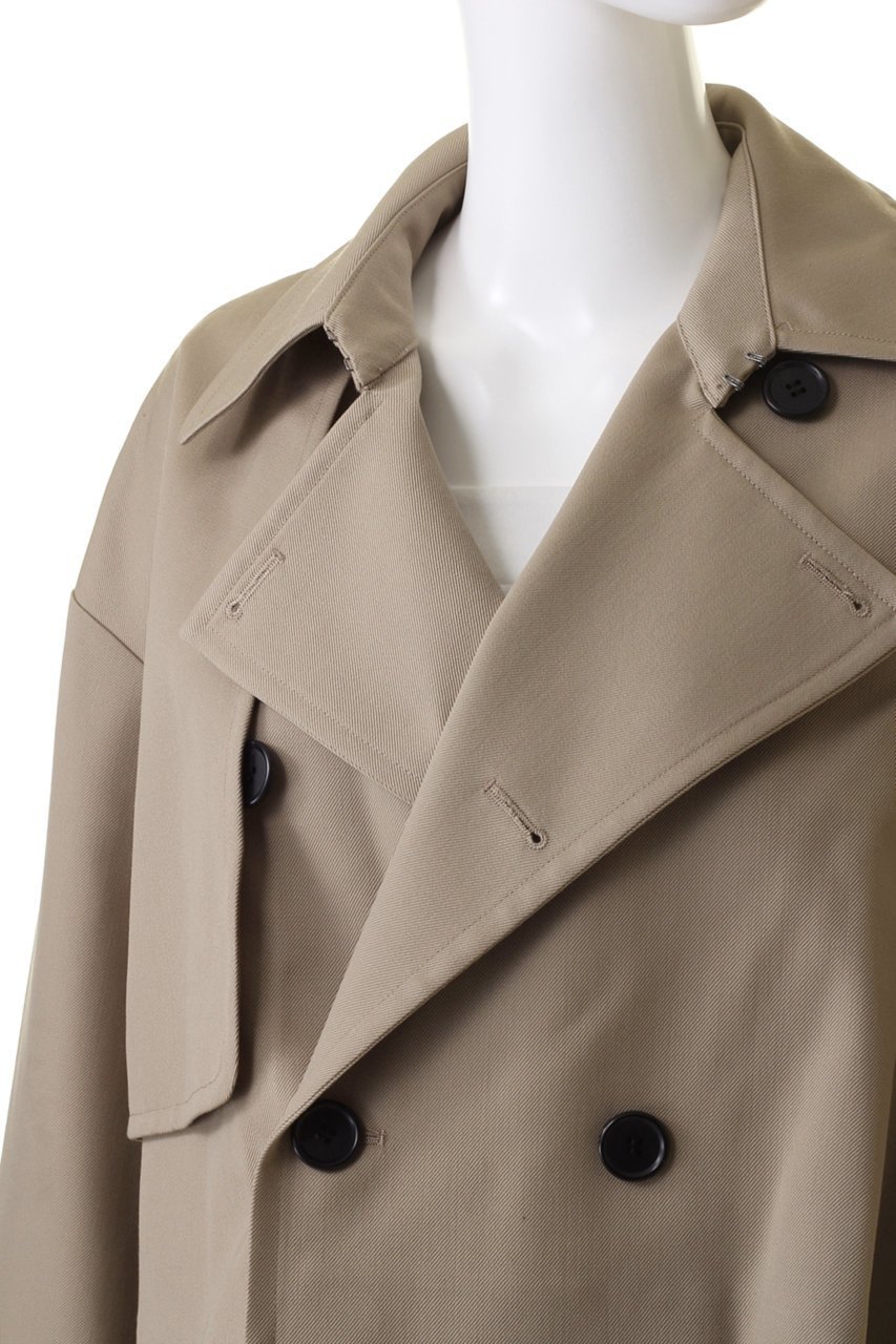 【マルティニーク/martinique】のショートトレンチ 人気、トレンドファッション・服の通販 founy(ファニー) 　ファッション　Fashion　レディースファッション　Fashion for Women　アウター　Coat / Outerwear Collection　コート・ロングコート・ピーコート　Long Coats, Peacoats & More　ショート　Short, Short Length　トレンチ　Trench, Trench Coat　トレンド　Trend, Trending Now　ドレープ　Drape, Draping Fabric　バランス　Balance, Style Balance　人気　Popular, Best Seller　other-5|ID: prp329100004607898 ipo3291000000032912683