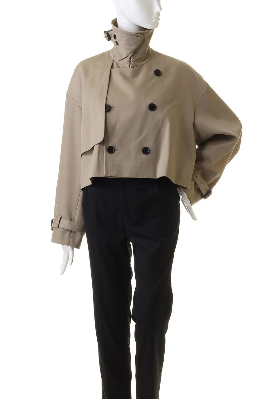 【マルティニーク/martinique】のショートトレンチ 人気、トレンドファッション・服の通販 founy(ファニー) 　ファッション　Fashion　レディースファッション　Fashion for Women　アウター　Coat / Outerwear Collection　コート・ロングコート・ピーコート　Long Coats, Peacoats & More　ショート　Short, Short Length　トレンチ　Trench, Trench Coat　トレンド　Trend, Trending Now　ドレープ　Drape, Draping Fabric　バランス　Balance, Style Balance　人気　Popular, Best Seller　other-8|ID: prp329100004607898 ipo3291000000032912703