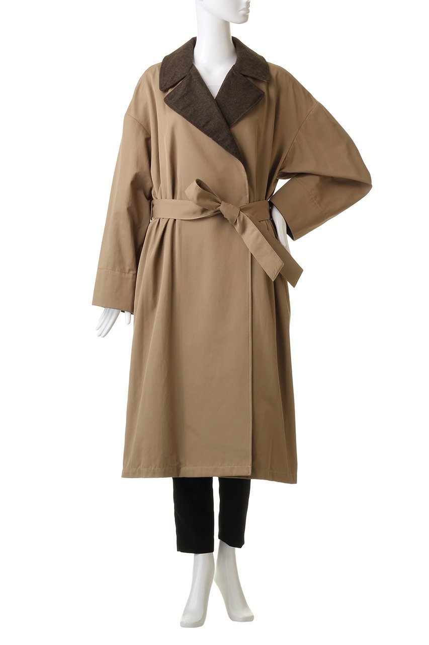 【ミズイロ インド/mizuiro ind】のwide long CT コート 人気、トレンドファッション・服の通販 founy(ファニー) 　ファッション　Fashion　レディースファッション　Fashion for Women　アウター　Coat / Outerwear Collection　コート・ロングコート・ピーコート　Long Coats, Peacoats & More　ロング　Long, Long-Length　秋　Autumn　other-2|ID: prp329100004607901 ipo3291000000034980331