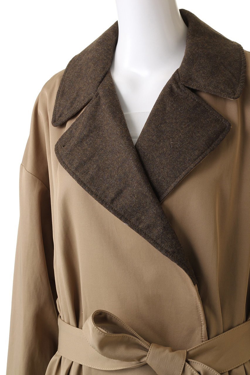 【ミズイロ インド/mizuiro ind】のwide long CT コート 人気、トレンドファッション・服の通販 founy(ファニー) 　ファッション　Fashion　レディースファッション　Fashion for Women　アウター　Coat / Outerwear Collection　コート・ロングコート・ピーコート　Long Coats, Peacoats & More　ロング　Long, Long-Length　秋　Autumn　other-5|ID: prp329100004607901 ipo3291000000034980334