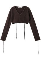 【プランク プロジェクト/PRANK PROJECT】のカシミヤブレンドレースアップニット / Cashmere Blend Lace-Up Knit BRN(ブラウン)|ID: prp329100004607902 ipo3291000000034422846