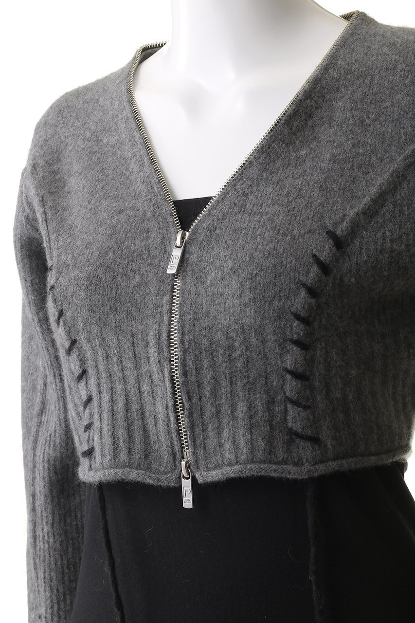 【プランク プロジェクト/PRANK PROJECT】のカシミヤブレンドレースアップニット / Cashmere Blend Lace-Up Knit 人気、トレンドファッション・服の通販 founy(ファニー) ファッション Fashion レディースファッション Fashion for Women トップス・カットソー Cut & Sew Tops ニット Knit Tops & Sweaters カジュアルプルオーバー・ニットトップス Pullovers & Knit Tops / Casual Pullovers カーディガン Cardigan, Knitwear ジップ Zip, Zipper フェミニン Feminine, Girly other-5|ID: prp329100004607902 ipo3291000000034422850