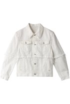 【メゾンスペシャル/MAISON SPECIAL】のマルチウェイデニムジャケット 人気、トレンドファッション・服の通販 founy(ファニー) ファッション Fashion レディースファッション Fashion for Women アウター Coat / Outerwear Collection レディースジャケット・軽アウター Jackets デニムジャケット / カジュアルアウター Denim Jackets インナー Innerwear ショート Short, Short Length シンプル Simple, Minimal ジップ Zip, Zipper ジャケット Jacket, Outerwear ストレッチ Stretch, Stretchy Fabric デニム Denim, Jeans Material ロング Long, Long-Length ヴィンテージ Vintage Style 半袖 Short Sleeve, Half Sleeve thumbnail O.WHT(オフホワイト)|ID: prp329100004607905 ipo3291000000032913044